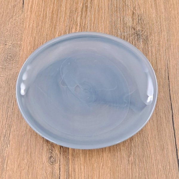 Red Pomegranate Collection 6.5 in. Nuage Canap Plates, Graphite - Set of 4 4810-7 - main